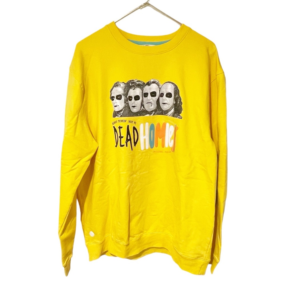 Original Fables 3X Always Thinkin’ Bout My Dead‎ Homie$ Crew Neck Sweater NEW